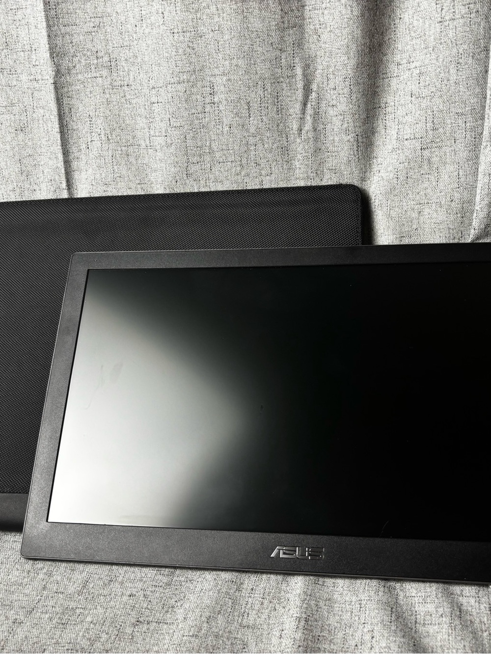 ASUS Black Portable Monitor with Matte Black Frame